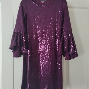 Vince Camuto Sparkling Plum Women Dress